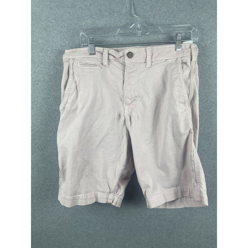 American Eagle Chino Shorts Men's 31‎ Pink Utility Outdoor Extreme Flex Classic